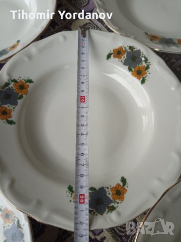 Бг порцелан-Изида . НОВИ- барокови чинии.., снимка 10 - Прибори за хранене, готвене и сервиране - 35153934