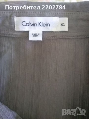 Calvin Klein мъжка риза, снимка 3 - Ризи - 33430687
