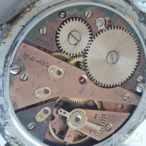 Мъжки механичен часовник Omikron, снимка 8 - Антикварни и старинни предмети - 48557680