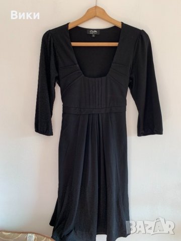Черна рокля, снимка 4 - Рокли - 26438683