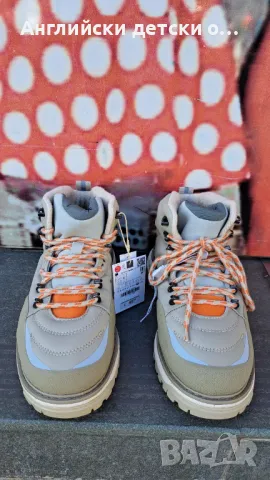 Английски детски кец/боти-Zara, снимка 6 - Детски боти и ботуши - 48771596
