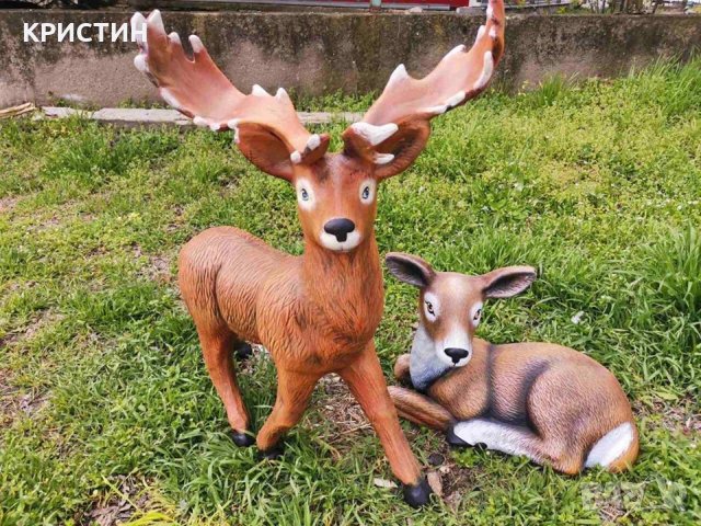 КЕРАМИЧЕН ЕЛЕН И СЪРНА, снимка 12 - Декорация за дома - 28506532