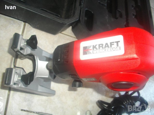 Нова Комбинирана Фрезова Машина-Комби Фреза-Немска-150 Вата-KRAFT WERKZEUGE, снимка 11 - Други инструменти - 36786704