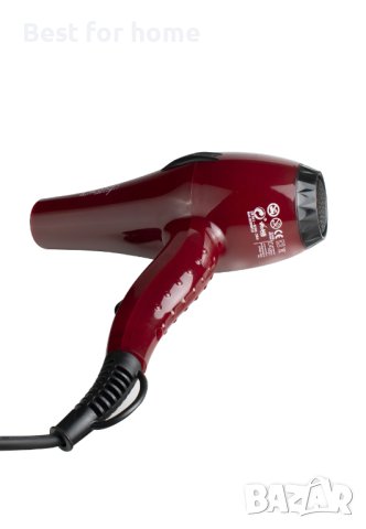 Сешоар Professional IDitalian GTI 2600 червен, снимка 10 - Сешоари - 43195698