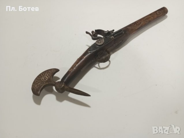 Кремъчен пистолет , снимка 6 - Антикварни и старинни предмети - 44036193