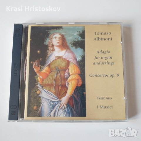albinoni adagio for organ and strings double cd, снимка 1 - CD дискове - 43563068