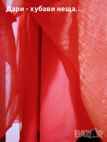 Кокетна двупластова рокля, с акцент от сатен🍀♥️М♥️🍀арт.4406, снимка 5 - Рокли - 37518826