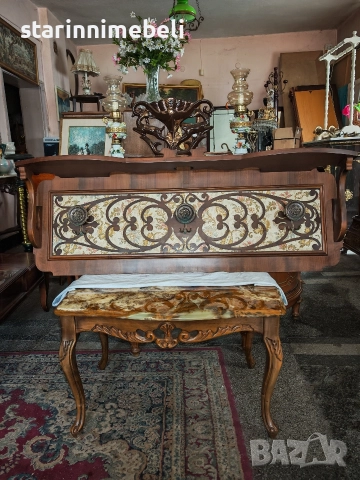 Дървена закачалка за стена 