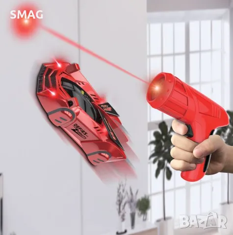 Антигравитационна кола с дистанционно управление Червена S_1214664, снимка 2 - Коли, камиони, мотори, писти - 47921298