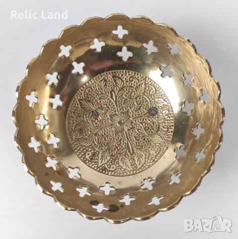 Сет купи от месинг, снимка 7 - Други ценни предмети - 43536627