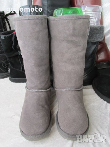 водоустойчиви ботуши, боти апрески Limelight® original,аналог UGG,37 - 38,100% естествена кожа+вълна, снимка 16 - Дамски ботуши - 35648772