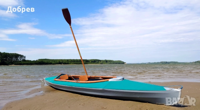Туристически каяк Kolibri двуместен, зелен, с 2 гребла. Разглобяем. НОВ, снимка 11 - Водни спортове - 51563330
