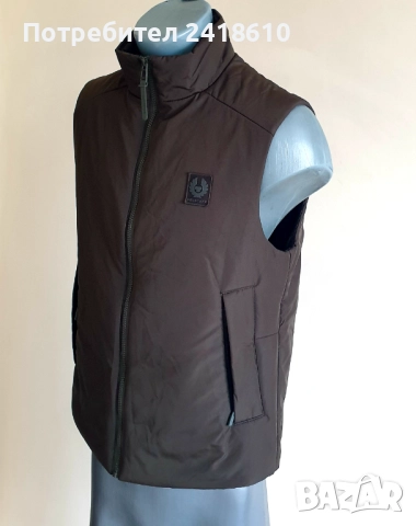 Belstaff Source Gilet Vest Mens Size S НОВО! ОРИГИНАЛ Мъжки  Елек!, снимка 12 - Спортни дрехи, екипи - 52293744