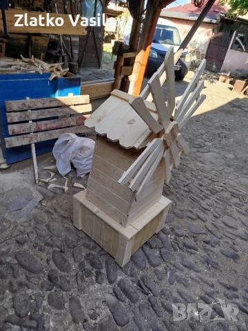 Вятърна мелница , снимка 4 - Градински мебели, декорация  - 50632317