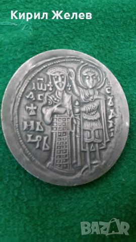 СРЕДНОВЕКОВНА ЦИВИЛИЗАЦИЯ на БЪЛГАРИЯ ИЗЛОЖЕНИЕ в ПАРИЖ 1980г. ПОСРЕБРЕН МАСИВЕН ПЛАКЕТ МОНЕТА 7514, снимка 9 - Колекции - 30914270