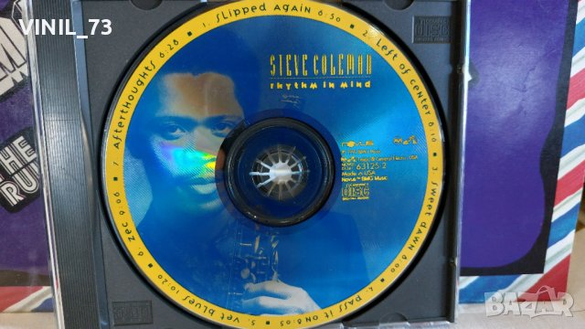 Steve Coleman –Rhythm In Mind, снимка 6 - CD дискове - 44130237