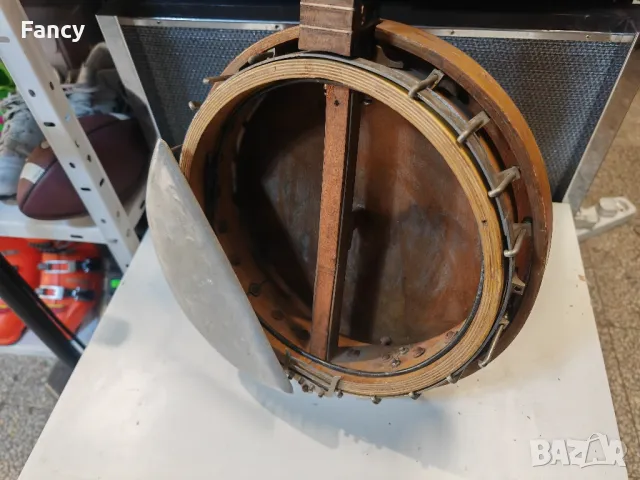 Старо банджо, снимка 11 - Антикварни и старинни предмети - 47442377
