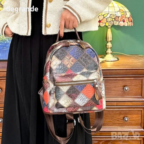 Дамска раница , снимка 3 - Раници - 51436348