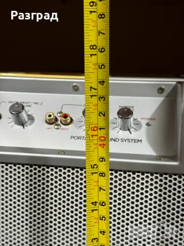 Колона караоке  ION BLOCK ROCKER, снимка 13 - Караоке - 50253247