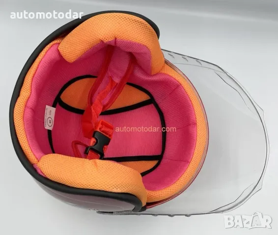 Отворена детска мото каска скутер мотопед, снимка 6 - Аксесоари и консумативи - 50007352