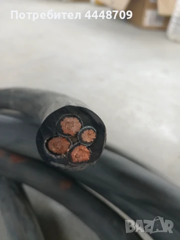 Силов,меден кабел 3х75+50