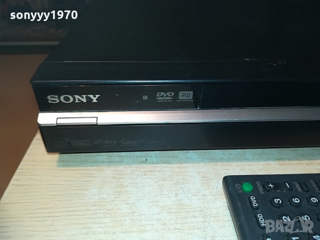 sony rdr-hx780 dvd recorder-hdd/dvd/usb/hdmi-160gb+remote, снимка 5 - Плейъри, домашно кино, прожектори - 29059365