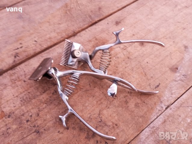 Стара машинка за подстригване, снимка 3 - Антикварни и старинни предмети - 43452822