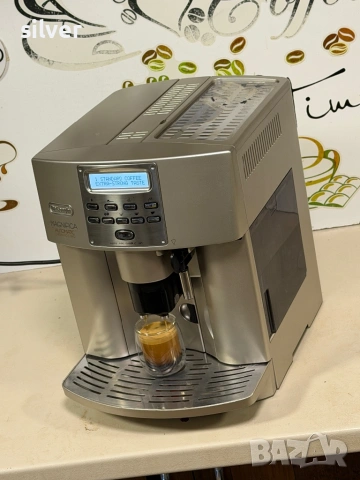Кафемашина кафе автомат delonghi magnifica automatic с гаранция, снимка 3 - Кафемашини - 53265720