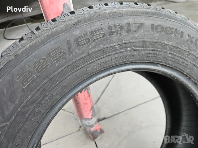 4бр. 225/65 17 зимни гуми NOKIAN WR SUV 3, снимка 9 - Гуми и джанти - 53127009