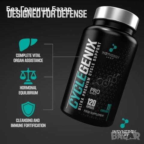 Нови Премиум Liver Detox Таблетки за Cycle Support – 10 Съставки – 120 Таблетки, снимка 4 - Други - 52822266