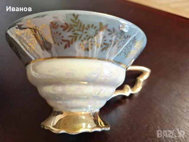 Продавам 2 чаши за чай, фин порцелан, снимка 6 - Нумизматика и бонистика - 49679298