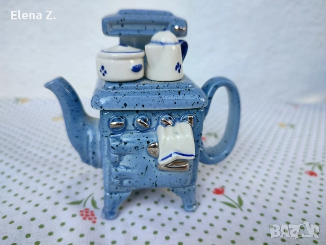 Малък колекционерски чайник стара печка Cardew Design, снимка 10 - Антикварни и старинни предмети - 52860255
