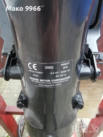 Suzuki 6к ,Сузуки 6 к.мотор за лодка, риболов, снимка 3 - Воден транспорт - 52893048