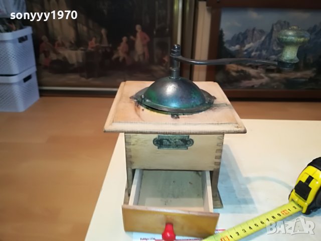 PE.DE.ГОЛЯМА РЕТРО МЕЛНИЦА ВНОС ГЕРМАНИЯ 2811221206, снимка 15 - Антикварни и старинни предмети - 38824576