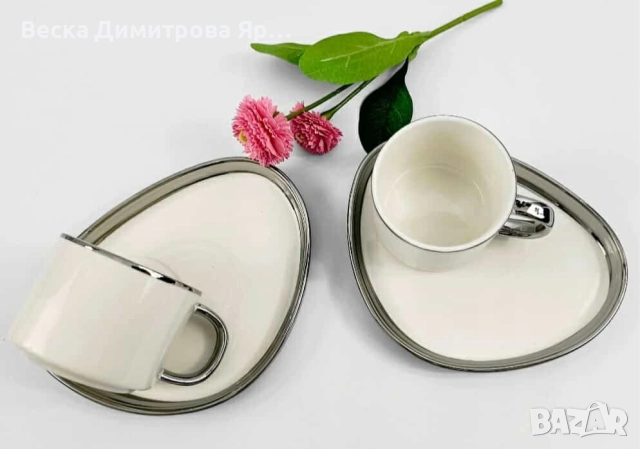 Луксозен сервиз за кафе – елегантност, която превръща всяка глътка в ритуал, снимка 5 - Сервизи - 52024356