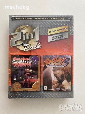 2 in 1 pack BATTLE ARENA TOSHINDEN/FATAL FURY 3 за PC