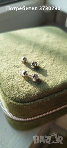Нови златни обеци 14к Fairline Italy , снимка 4 - Обеци - 52747176