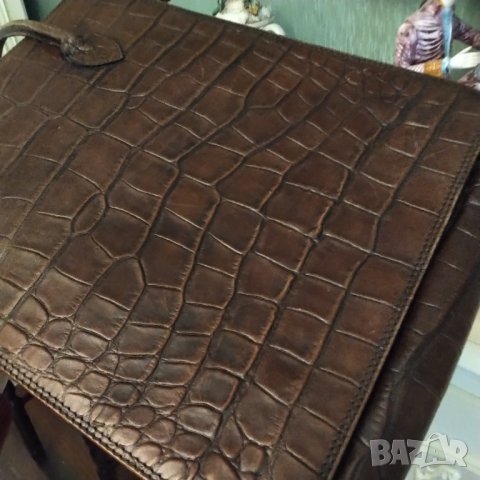  Италианска чанта естествена  кожа РАЗПРОДАЖБА, снимка 6 - Чанти - 37781532