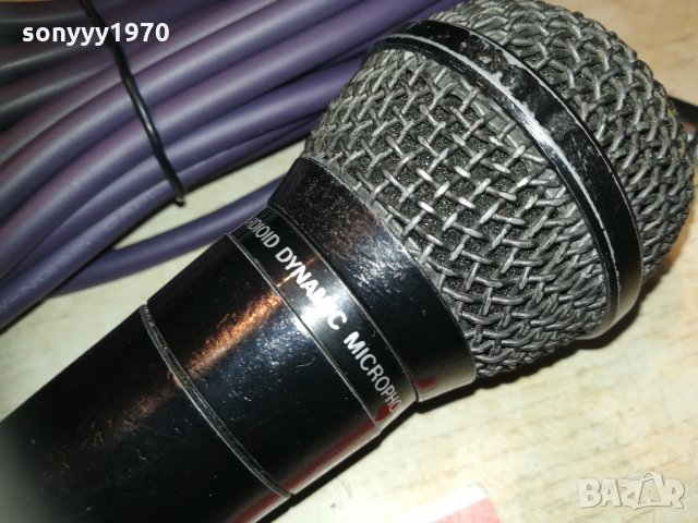 dynacord-profi mic с кабел и държач 2003211732, снимка 4 - Микрофони - 32238494