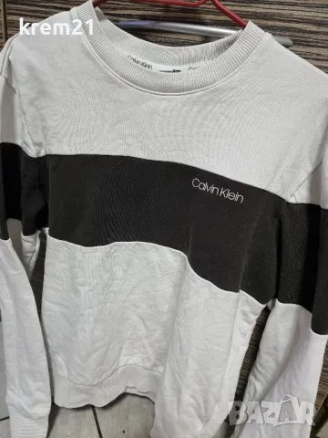 Calvin Klein мъжка блуза номер м, снимка 2 - Блузи - 48227595