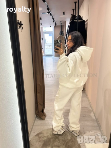 Бял Дамски Комплект , снимка 4 - Комплекти - 52886061