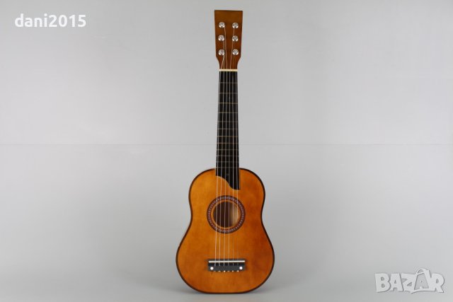 Дървена китара - 64 см., снимка 11 - Музикални играчки - 43233373
