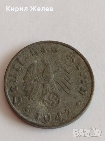 Стара рядка РАЙХ МОНЕТА 1942 ГОДИНА ЗА КОЛЕКЦИЯ ДЕКОРАЦИЯ - 8159, снимка 4 - Нумизматика и бонистика - 32726626