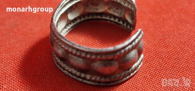 Сребърен пръстен, снимка 3 - Пръстени - 40090415