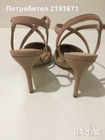 Елегантни бежови обувки New Look номер 37, снимка 10 - Дамски елегантни обувки - 27070350