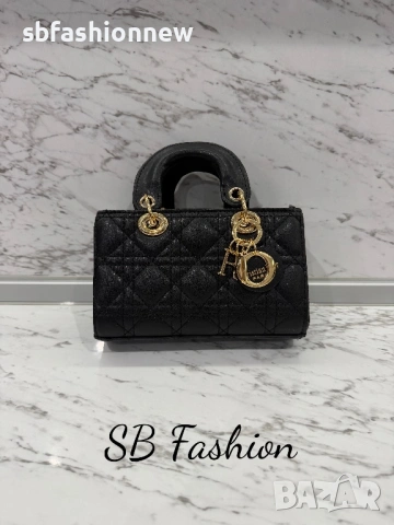 Dior черна чанта, снимка 3 - Чанти - 53273764