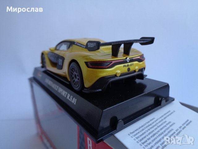  1:43 BBURAGO RENAULT SPORT R.S.01 КОЛИЧКА ИГРАЧКА МОДЕЛ, снимка 5 - Колекции - 44048837
