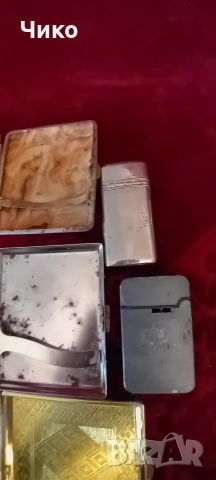 3бр стари табакери и 2бр запалки, снимка 7 - Антикварни и старинни предмети - 53139403