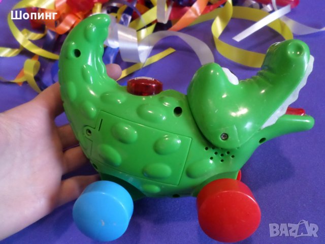 Бебешко радио Vtech и Крокодилче с български песни, снимка 7 - Музикални играчки - 29013740