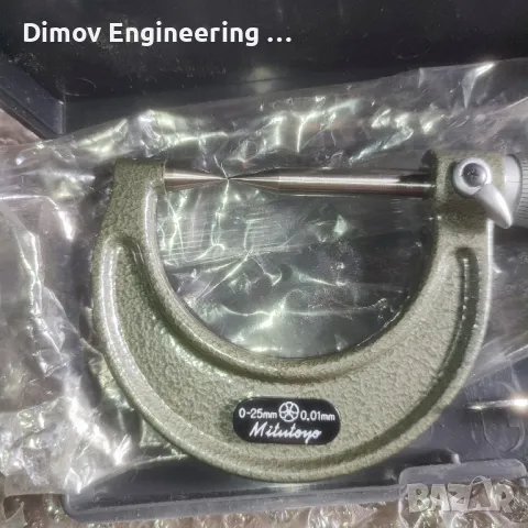 Микрометър 0-25 Mitutoyo , снимка 3 - Други инструменти - 49341971